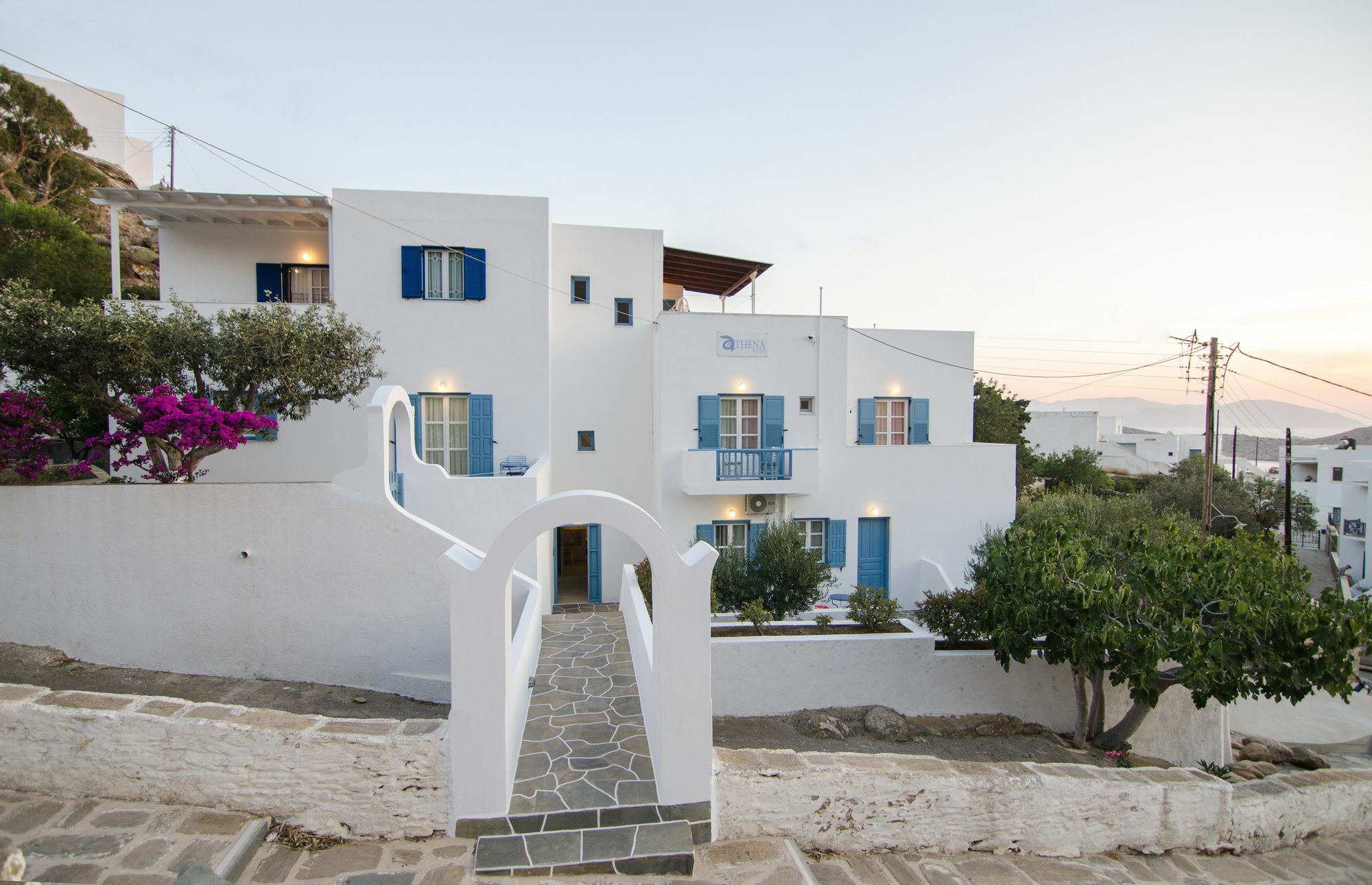 Athena Rooms Chora  Exterior foto
